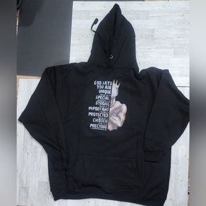 Black Hoodie -6XL